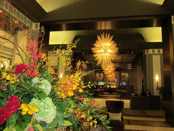 fairmont hotel vancouver, lobby, british columbia