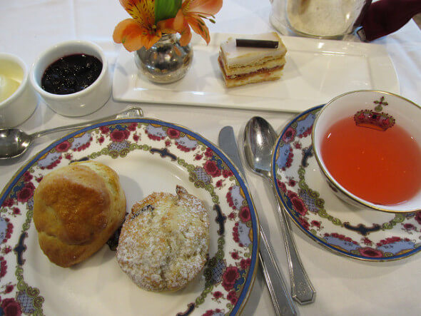 tea at the top, fairmont hotel vancouver