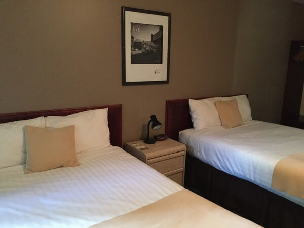 Guest room, Monashee Lodge, Revelstoke, BC, Canada