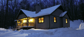 canaan valley winter cabins