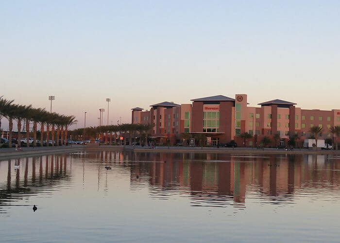 Waterfront exterior view Sheraton Mesa