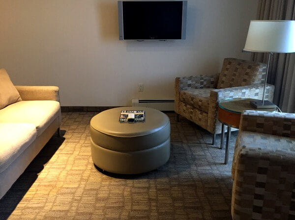 International Hotel suite, Calgary, Alberta, Canada