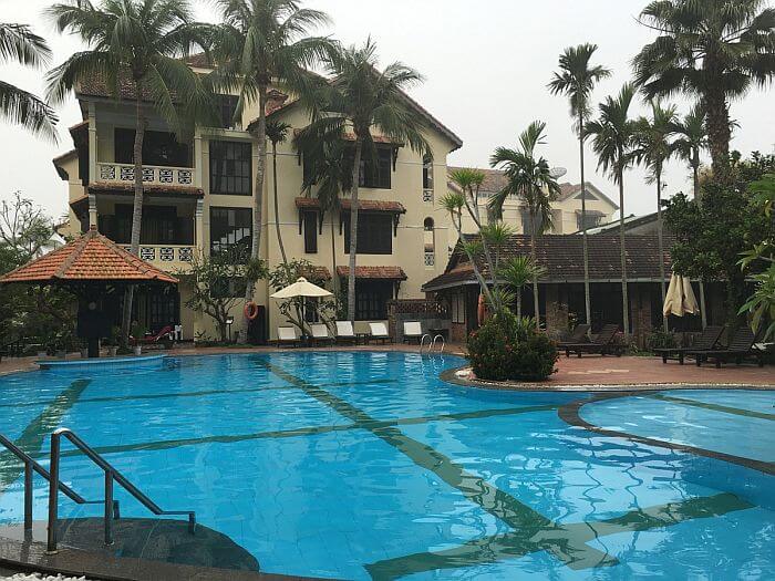 Pool area at Hoi An Trails Resort & Spa