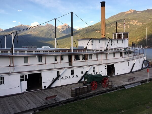 S.S. Moyie, near Kaslo Hotel, Kaslo, BC, Canada