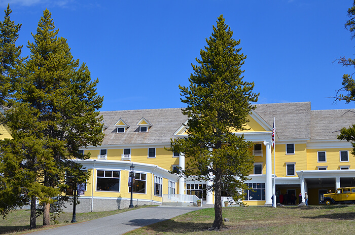 Yellowstone National Park Lake Lodge Wyoming