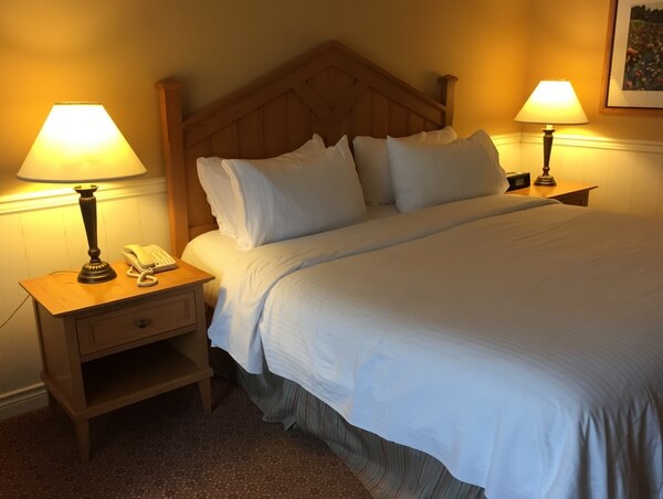 Guest room, Sun Peaks Grand Hotel, BC, Canada