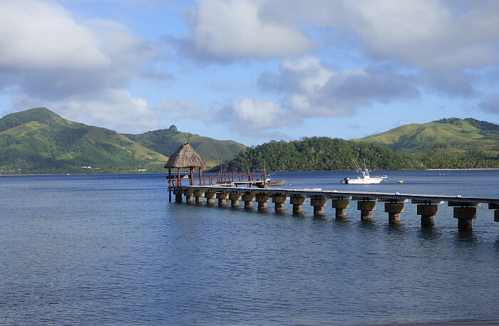 Turtle Island Fiji pier