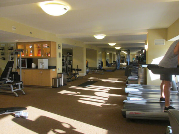 hotel irvine, gym, irvine, california, hotel