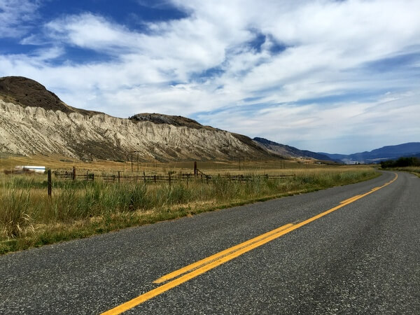 Road tripping near South Thompson Inn, Kamloops, BC Canada