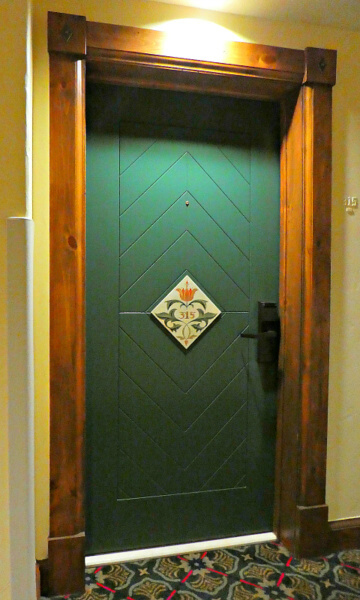 Vail Austrian Haus Hotel Door