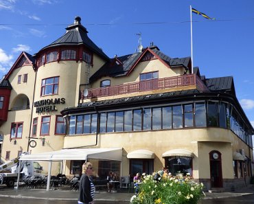 The Only Hotel on Vaxholm Island in Sweden