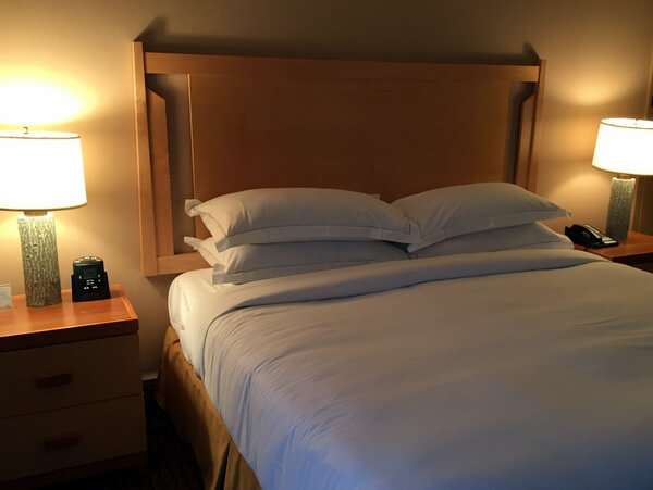 Guest room, Hilton Resort & Spa, Whistler, BC Canada