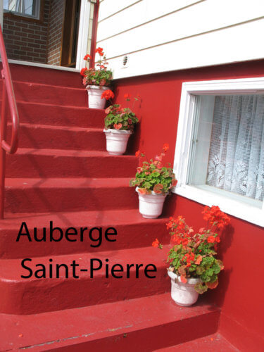 Entrance to Auberge Saint-Pierre