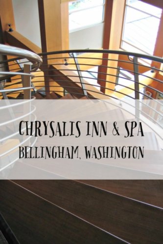 The Chrysalis Inn & Spa is situated on Bellingham Bay near Fairhaven and incorporates Pacific Northwest beauty into its decor and amenities.