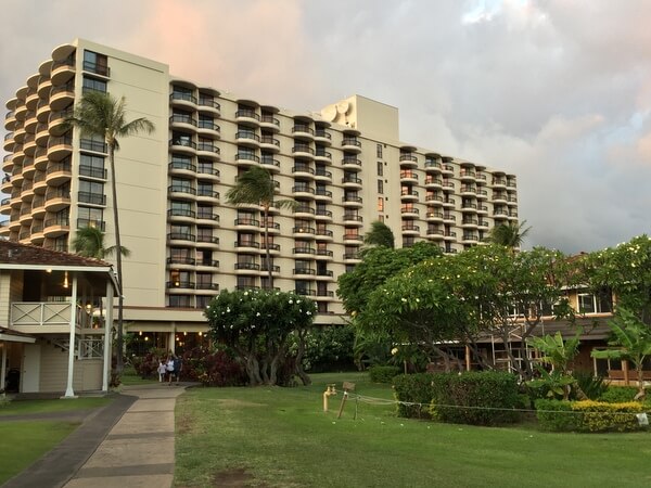 Tower building, Royal Lahaina Resort, Ka'anapali, Maui, Hawaii