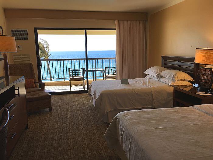 Sheraton Maui guest room interior