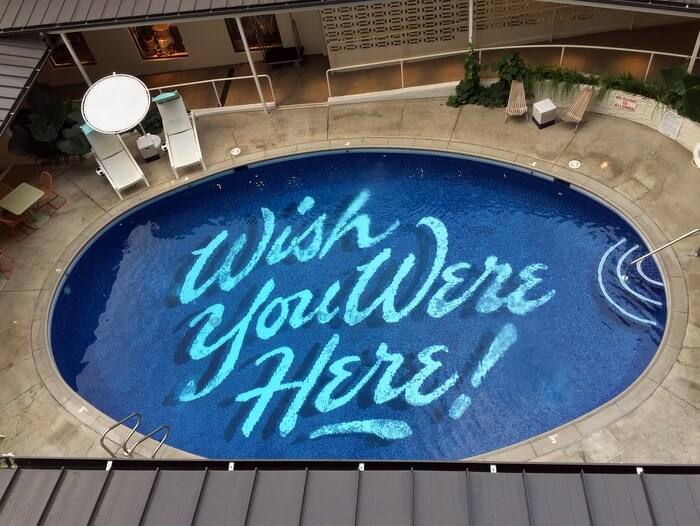 Pool, Surfjack Hotel, Waikiki, Honolulu, Hawaii