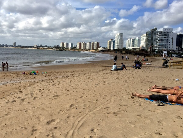 Beach, Punta del Este, Uruguay