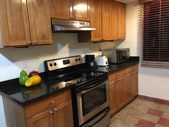 Kitchen in Villas de Palermo Hotel & Resort