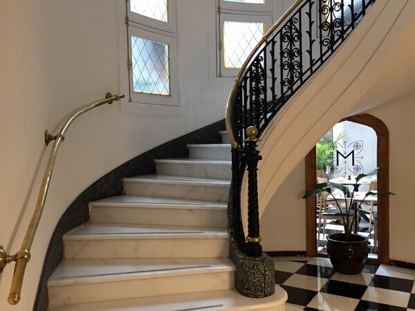 Stairway, Hotel Magnolia, Santiago, Chile