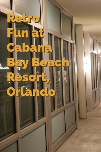 With decor harkening back to Flordia’s roadside motels of Florida in the 1950-60s, the Cabana Bay Beach Resort is a step back in time with retro-style rooms and family-friendly prices.