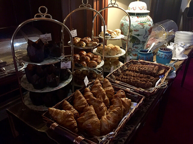 breakfast buffet, dromoland castle, county clare, ireland