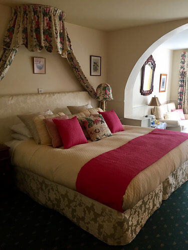 hotel room, cashel house, bed & breakfast, historic hotel, connemara, county galway, ireland