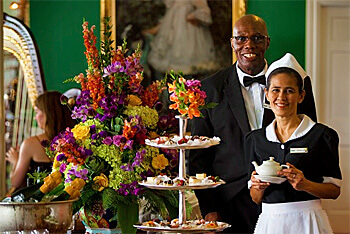 Afternoon Tea, The Grand Hotel, Mackinac Island, Michigan (Photo courtesy of The Grand Hotel)