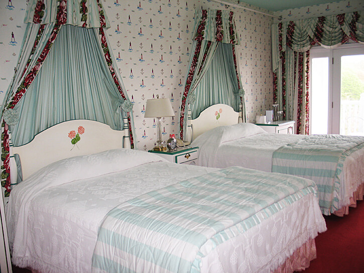 Bedroom, The Grand Hotel, Mackinac Island, Michigan (Photo by Susan McKee)