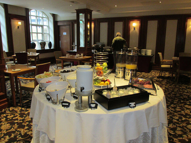 breakfast buffet, irish breakfast, the alex breakfast, alexander hotel breakfast