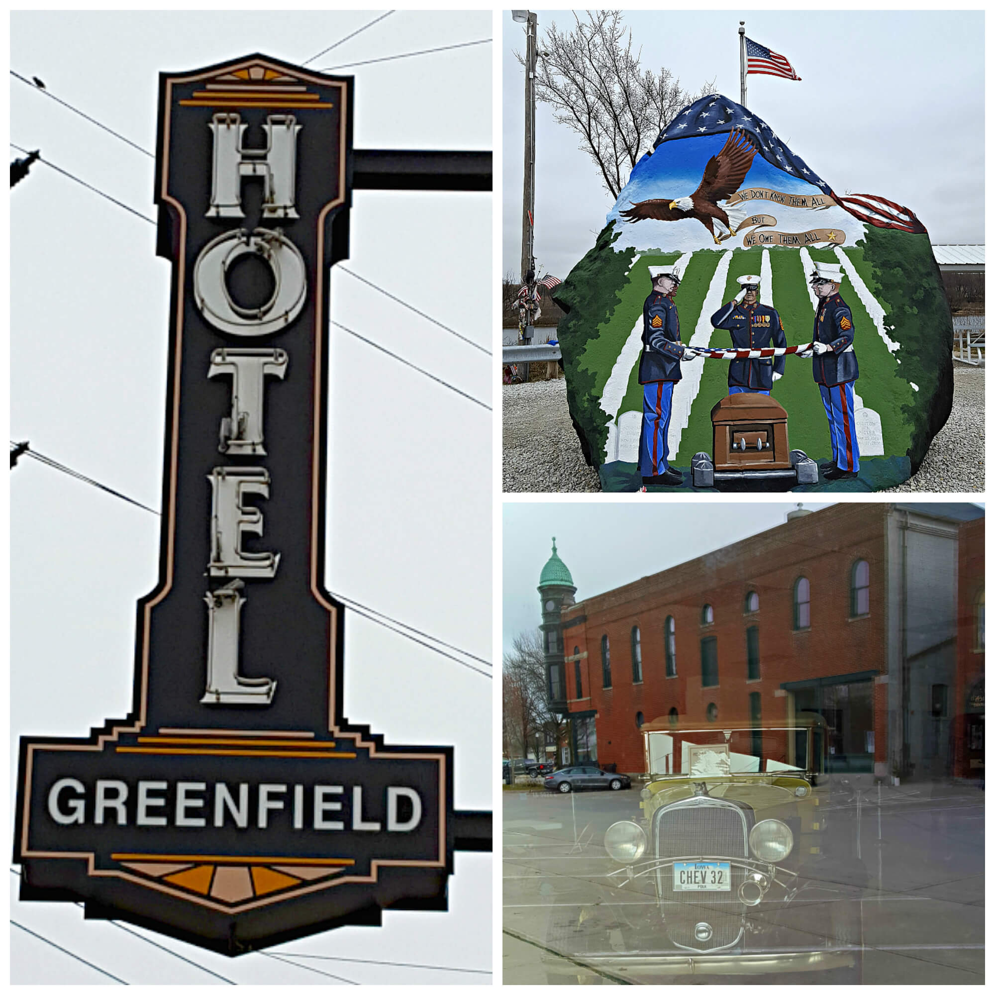 Iowa's Historic Hotel Greenfield is located near many area attractions.