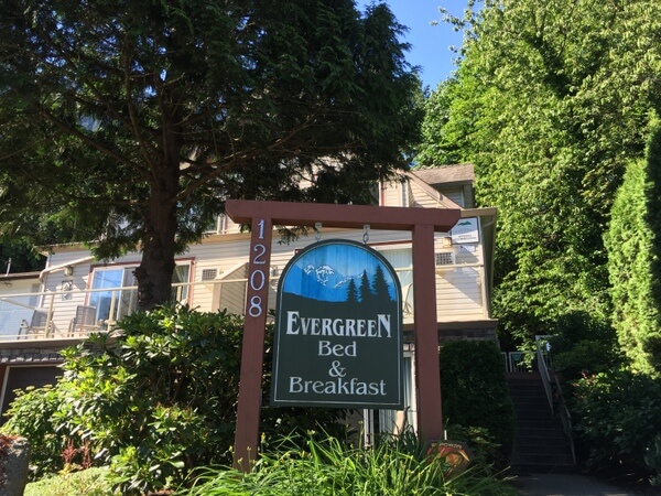 Evergreen B&B, Hope, BC, Canada