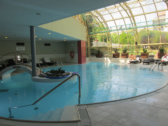 indoor pool, salt water pool, heated pool, intercontinental prague, hote pool