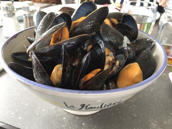 Mussels, Domaine du Vieux-Couvent, Magdalen Islands, Quebec, Canada