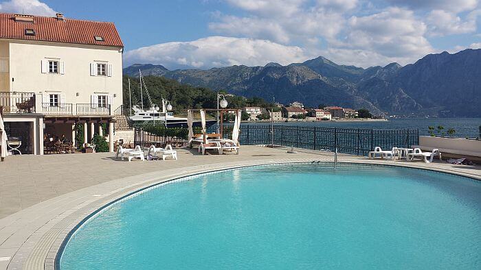 Hotel Splendido on the Bay of Kotor in Montenegro