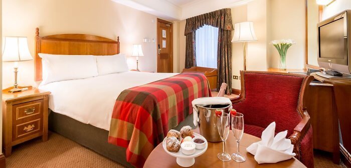 King size beds are also available at the O'callaghan Davenport Hotel, Dublin, Ireland