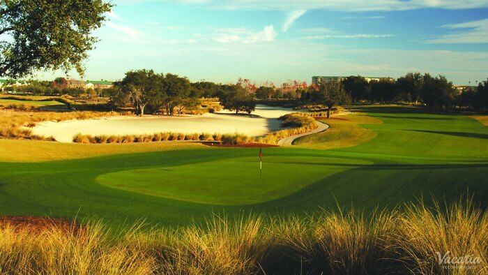 Play golf at the Mystic Dunes Resort, an Orlando Hotel near Walt Disney World.