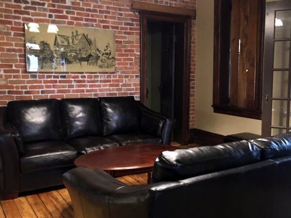 Living room, Iron Kettle B&B, Ontario, Canada