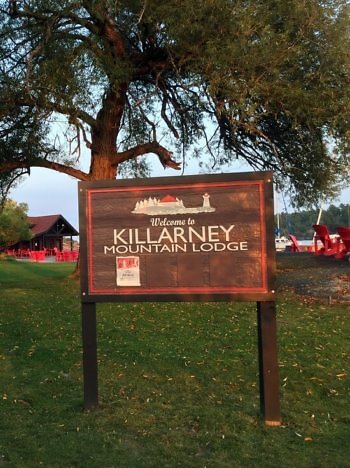 Grounds, Killarney Mountain Lodge, Killarney, Ontario, Canada