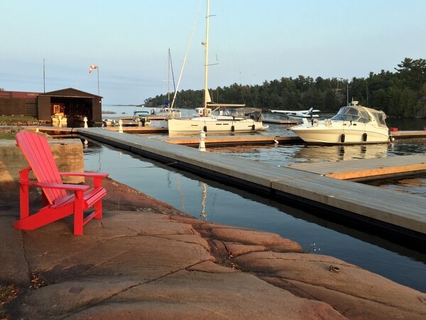 Waterfront, Killarney Mountain Lodge, Killarney, Ontario, Canada