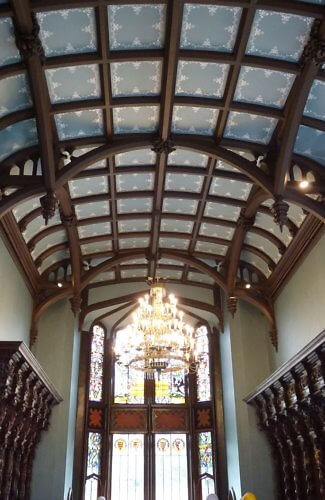 Adare Manor castle hotel Gallery Room where afternoon tea is served