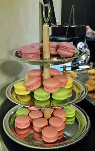 macarons at the W Hotel, St. Petersburg, Russia (Photo by Susan McKee)