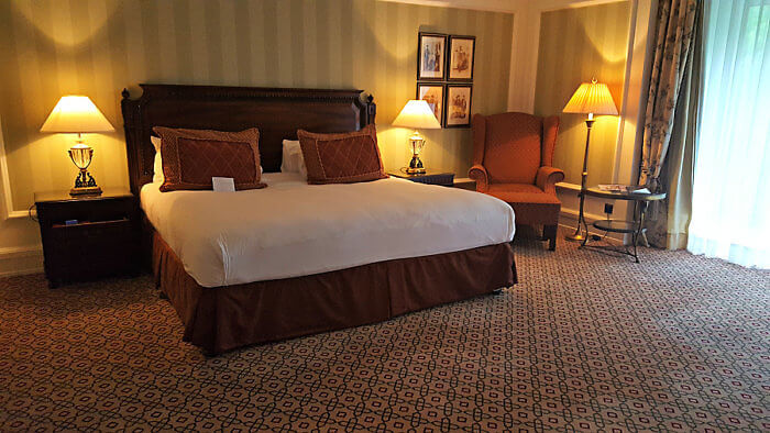 Rooms and suites at Powerscourt Hotel Resort Spa near Dublin are spacious -- average 700 square feet.