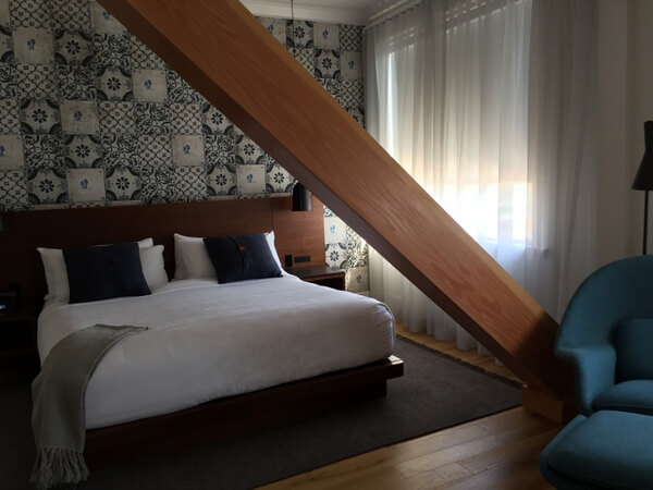 Guest room, The Walper boutique hotel, Kitchener, Ontario, Canada