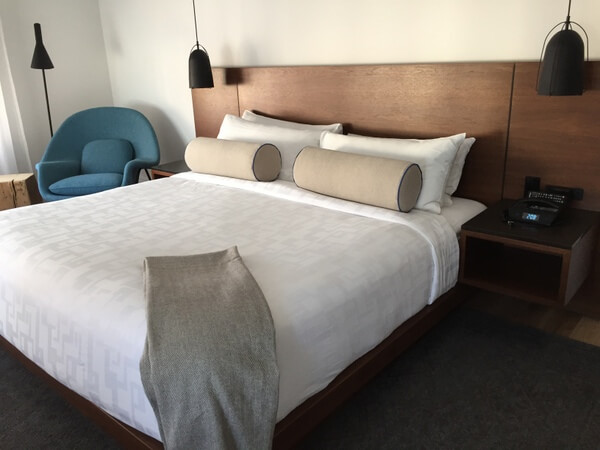 Guest room, The Walper boutique hotel, Kitchener, Ontario, Canada