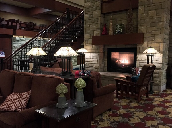 Lobby, DoubleTree Fallsview, Niagara Falls, Ontario, Canada