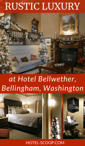 Located on Bellingham Bay, about three-quarters of the way between Seattle and the US-Canadian Border, the Hotel Bellwether is consistently rated one of the top luxury hotels in the Pacific Northwest. Read the review.