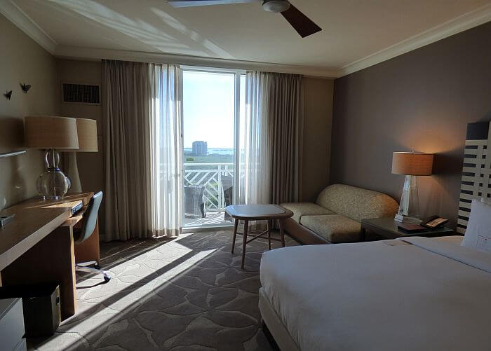 guest room at Hyatt Regency Bonita Springs Florida