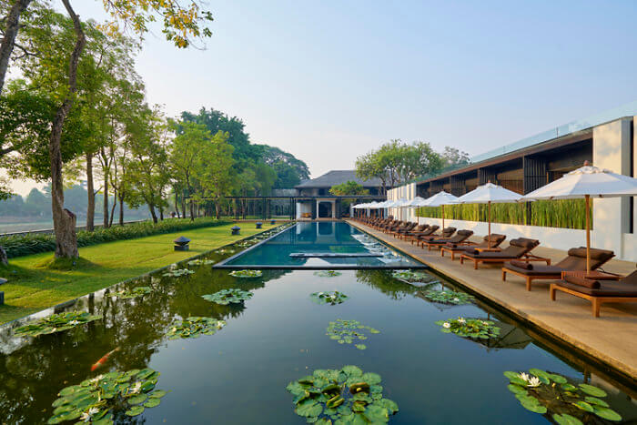 swimming pool; infinity pool; luxury; family friendly; Thailand; Chiang Mai; Anantara