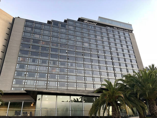 fairmont rey juan carlos I, fairmont hotel, barcelona, spain hotel